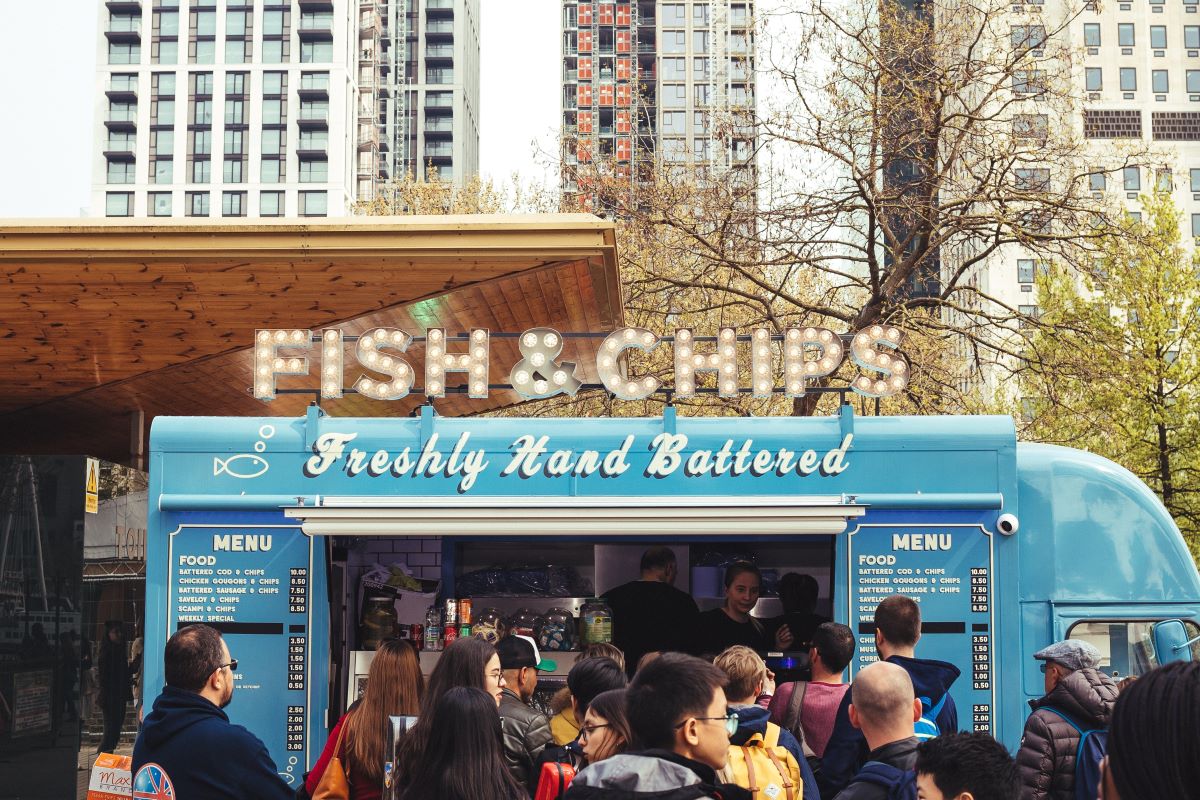 fish & chips food truck